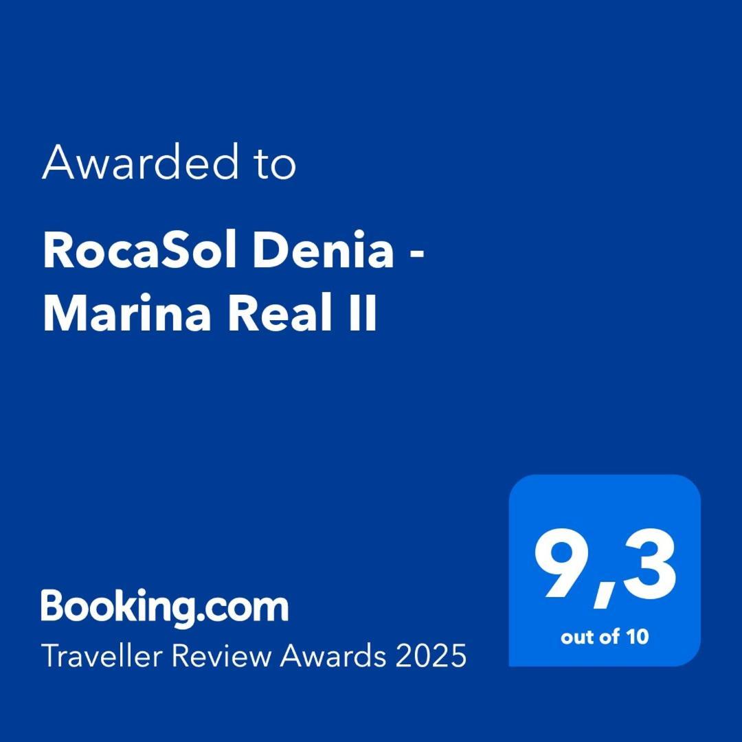 Apartmán Rocasol Denia - Marina Real II Exteriér fotografie